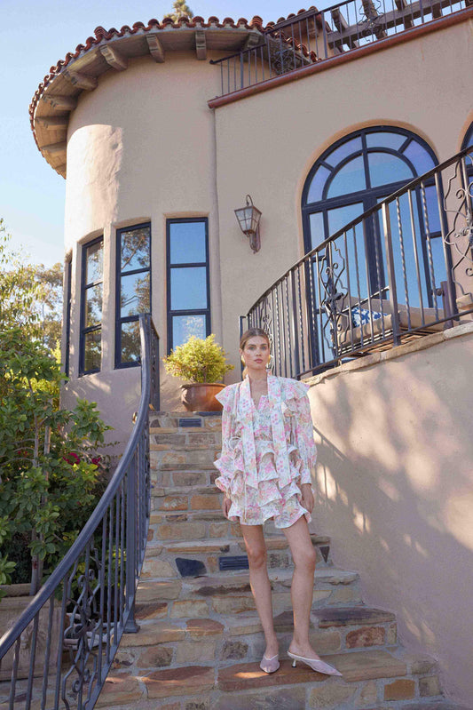 Alimia Frill Set in Floral